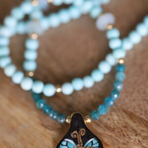 Blue Butterfly necklace