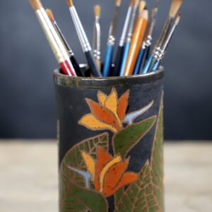 Bird of paradise tumbler