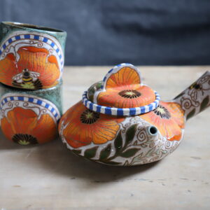 Poppy tea set