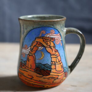 Delicate arch mug