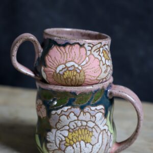 Peony espresso cup