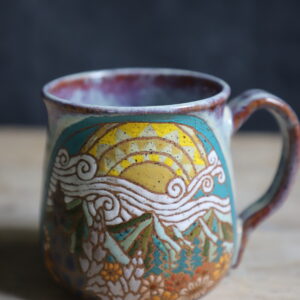 Mandala sun #2 mug