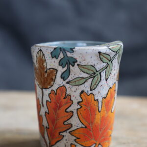 Fall travel tumbler