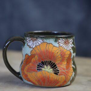 Poppy mug