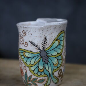 Moth travel tumbler