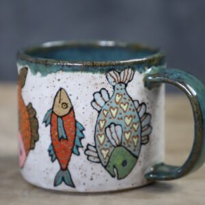 Funky fish mug