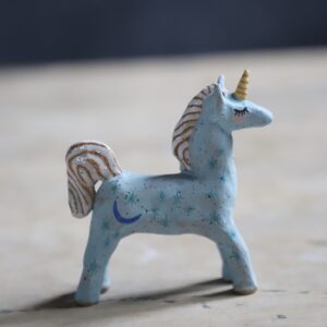 Blue unicorn