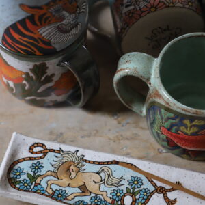 Hold your horses incense holder