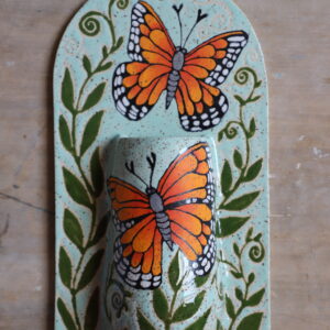 Monarch wall vase