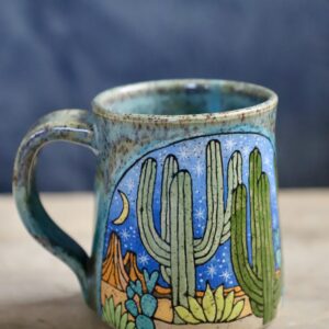 Midnight Saguaro mug