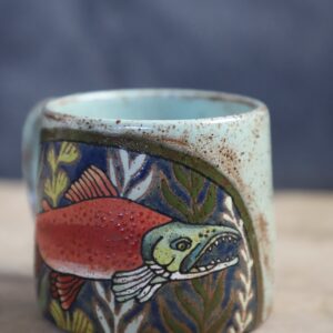 Salmon mug