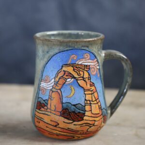 Delicate arch mug
